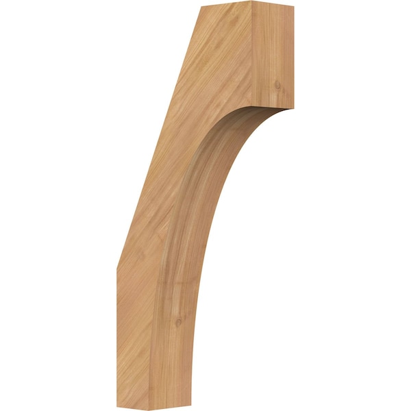 Ekena Millwork 3 1/2"W x 10"D x 22"H Westlake Smooth Knee Brace, Western Red Cedar BRC04X10X22WTL00SWR - main